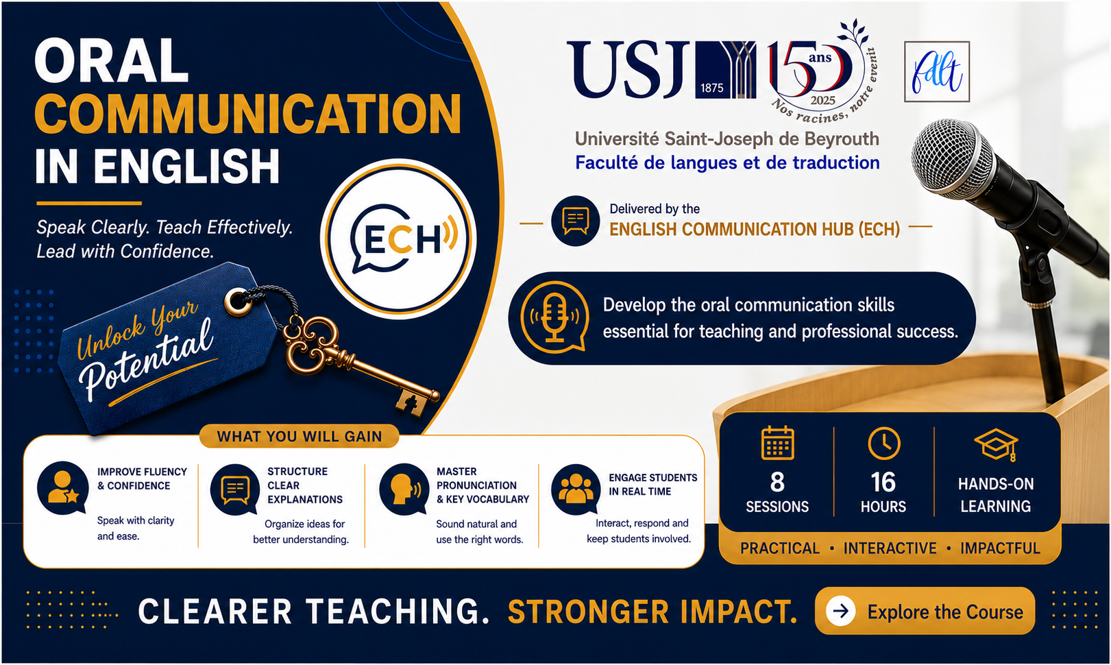 ECH-Oral Communication Course Banner ECH-Oral Communication Course Banner