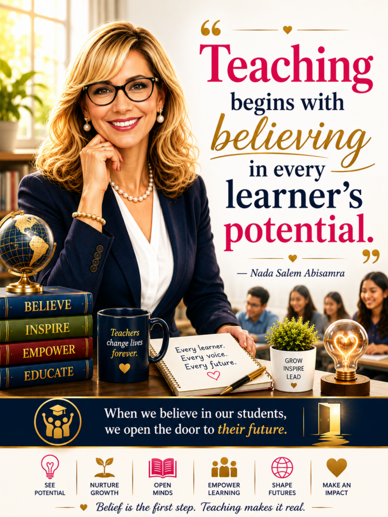 Nada Salem Abisamra- Teaching Begins...